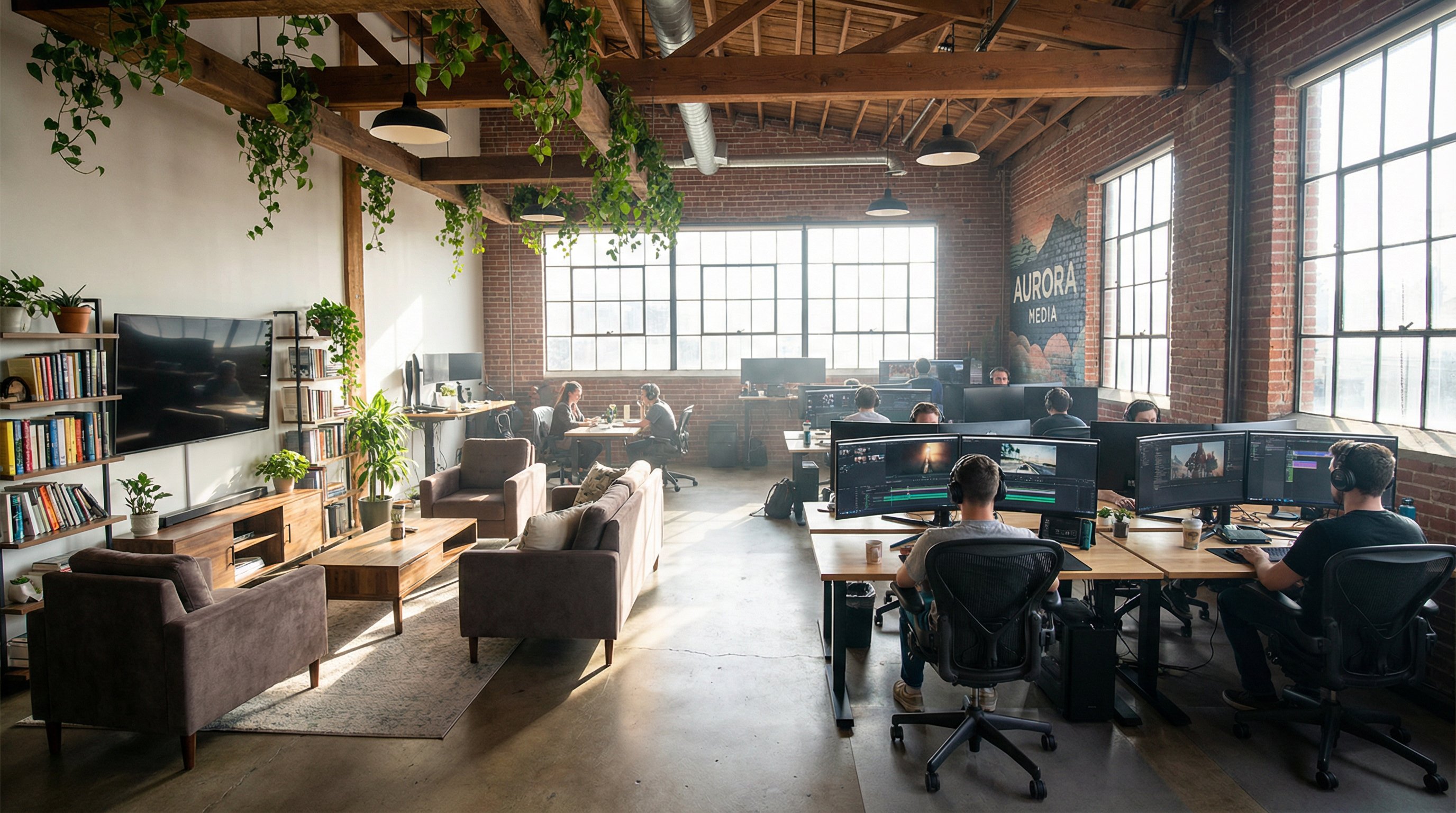 小马拉大车公司环境